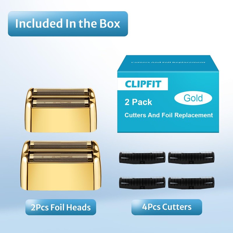 FXFS2 Foil Shaver Replacement Foil Compatible with Babyliss Foil Shaver