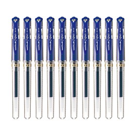 Mitsubishi Pencil UM153.33 Uni-Ballpoint Pen, Signo Bold Point, 0.04 inches (1.0 mm), Blue [Set of 10]