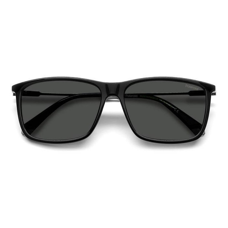 Polaroid Unisex PLD 4130/s/x Sunglasses, 807/M9 Black, 59, 807/M9 Black