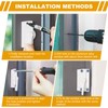 Qunclay 20 Pack Cam Action Window Sash Locks and Keeper,
