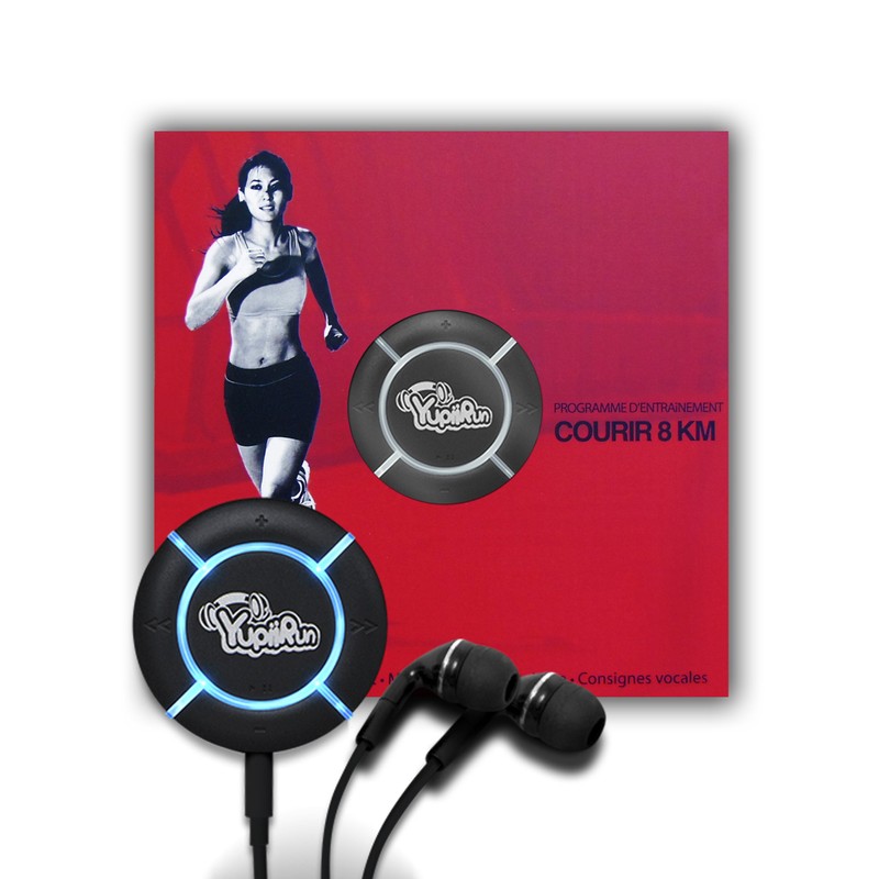 YupiiRun Run Digital Personal Trainer - Red, 8 km