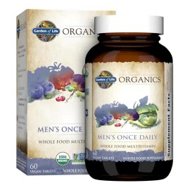 Garden Of Life Multivitamínico Hombres Orgánico Con 60 Tabs