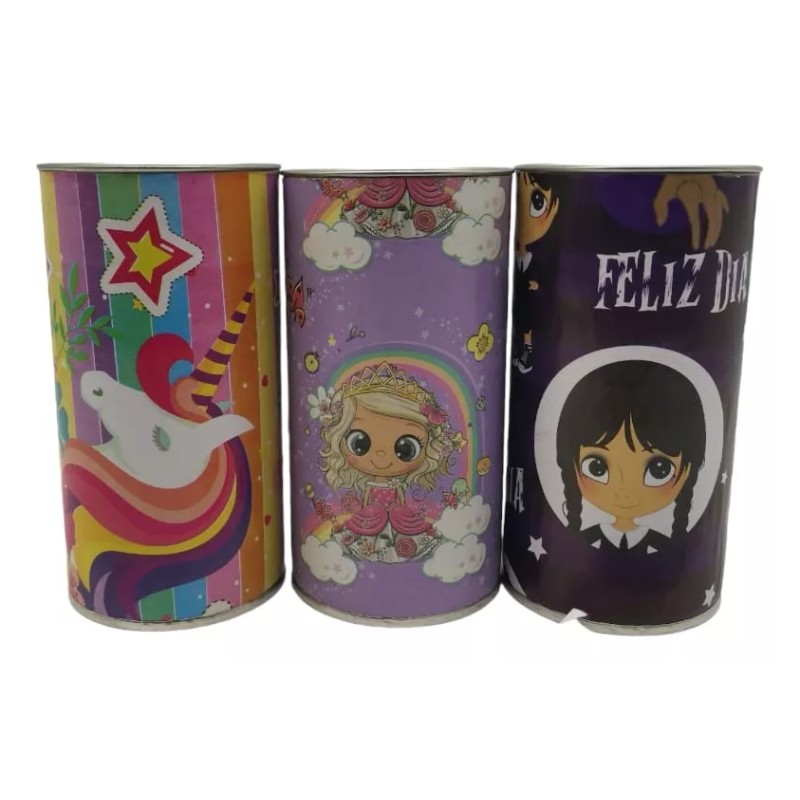 Eco R 10 Botes Dulceros Alcancias Personajes Carton Fiesta Chico
