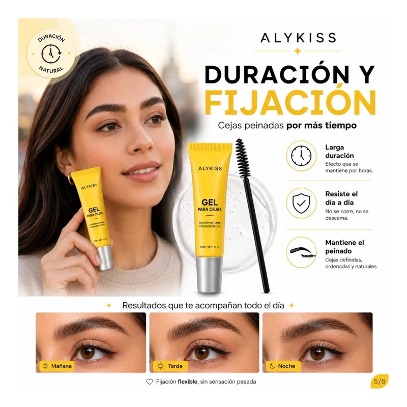 Gel Para Cejas Ceja Guapa Color Transparente Impermeable