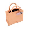 Big Boxy Collection Croco Orange Tan