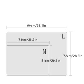 Keoferlo Reusable Puppy Pads Waterproof Washable Puppy Pad 20 x 28-inch Large Dog Puppy Whelping Pet Pee Ded Pad (2 Pack)