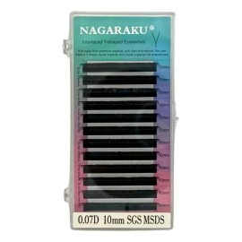 Extensiones de Pestañas Nagaraku Volume brasileiro YY Color Negro