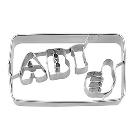 Städter Cookie Cutter, Stainless Steel, Silver, 7 cm