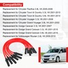 Spark Plug Wire 10.2mm Replacement for Dodge Grand Caravan Replacement
