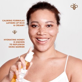 Earth To Skin Honey Manuka Face Cleanser for Sensitive Skin – Hydrating Daily Face Wash with Glycerin – 4.7 fl oz