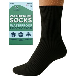 Aquasafe Guardsocks Waterproof Socks for Men and Women - 3-Layer Design Breathable and Comfortable Hiking Socks for Outdoor Activities in Wet Conditions