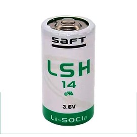 (1 Pack) for SAFT LSH14 Lithium Battery for SAFT LSH14 5800mAh 3.6V Size C LI-SOCI2 Battery