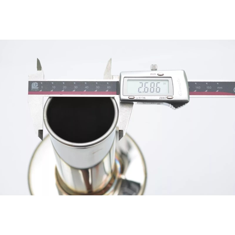 1320 Performance Spoon STYLE LONG TIP 2.5 INCH MUFFLER FITS