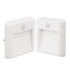 2 Pcs Plug in Night Light Mini Motion Sensor Night