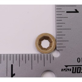 Polaris Snowmobile Nut, Push-On, Genuine OEM Part 7670068, Qty 1