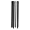 Notsu 4pc Black Pencils #2 Set | All Black Wood