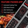 ThermoPro TempSpike 500 ft Wireless Meat Thermometer Digital, Bluetooth Meat