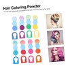 Baluue 8pcs Washable Hair Dye Powder Temporary Hair for Easy
