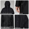 RAINS Curve W Jacket – Navy Waterproof Windproof Water-Resistant Water-Repellent