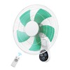 Mirdred Wall Mount Fan, 16 Inch 5 Blades 5 Speeds