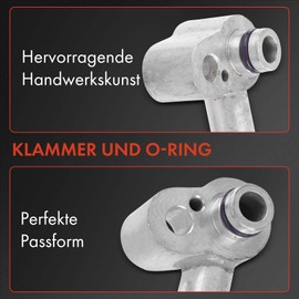 Frankberg Air Conditioning Hose Pressure Pipe Compatible with A3 Sportback 8PA 1.4L 2007-2013 Golf Plus 521 5M1 1.4L 2006-2008 Golf V 1K1 1.4L 2005-2008 Replace# 1KD820721M