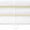 Red Lantern Rice Paper Cordless Window Shade Blinds - White
