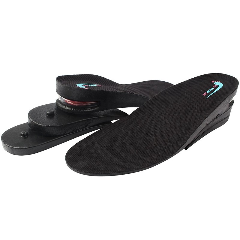 Plantillas para zapatos con cojín de aire para aumentar la