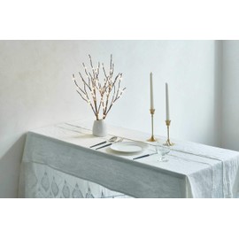Fudios Lighted Branches with Timer Battery 70 Warm White LED Willow Branch Lights Prelit Twigs for Vase Table top Decoration Inside 18IN Small