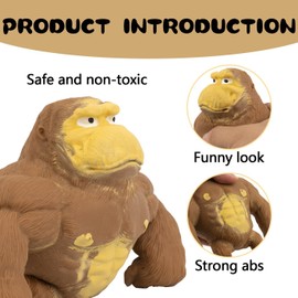 Original Trending tiktok Stretchy Monkey Toy, Novelty Cute Stress Monkey Toy, Tiktok Trending Stretchy Monkey Toy, Squishy Instagram Monkey, Soft Gorilla Toy