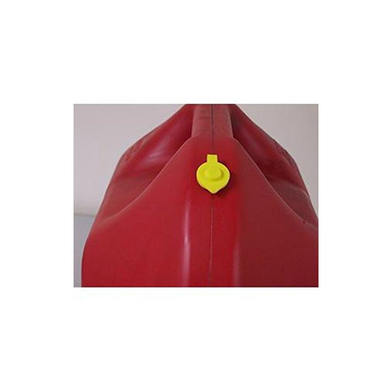 10 YELLOW Fuel Gas Can Jug Vents/Cap Replacement Wedco Rotopax