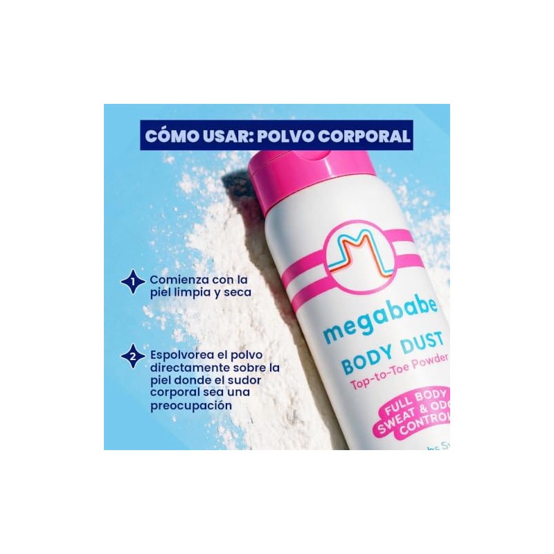 Megababe Body Dust Top To Toe Powder With Lavender &
