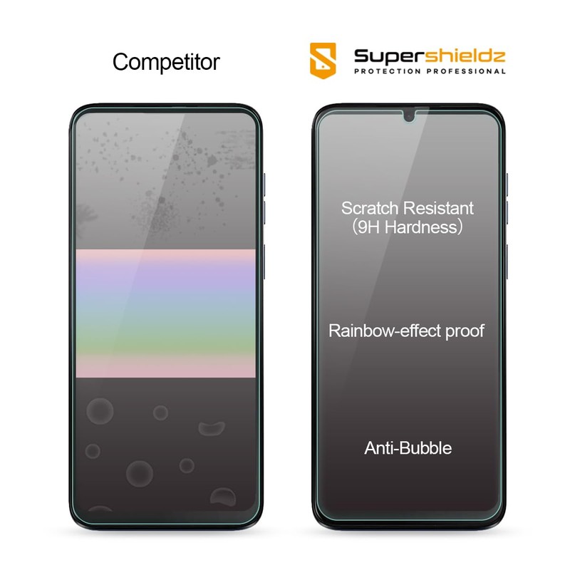 Supershieldz (2 Pack) Designed for Verizon (Raz Memory) Tempered Glass