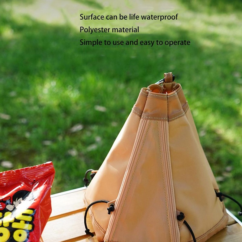 Outdoor Camping Tent Tissue Box Foldable Portable Tissue Box Portable