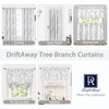 DriftAway Tree Branch Lined Valance Double Layer Blackout Thermal Insulated