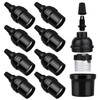 E26 E27 Light Sockets, 8 Packs Edison Period Retro Style