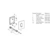 GROHE 38857SH0 Arena Cosmopolitan Actuation Plate