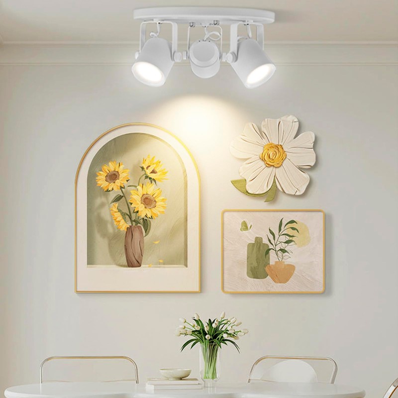 Arcfox 27W 3000K 3 Light LED Flush Mount Ceiling Spotlight