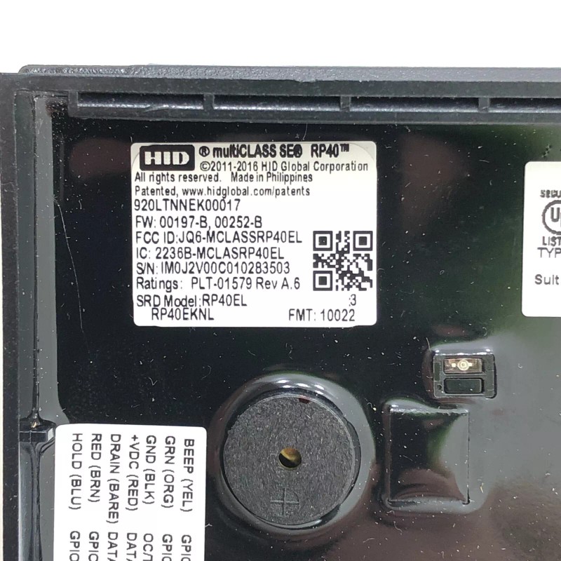 NEW HID 920LTNNEK00017 RP40 RP40EL multiCLASS SE Smart Card Reader