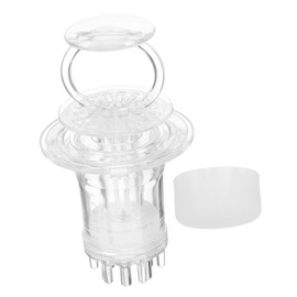 VICASKY Hair Oil Applicator Comb Portable Scalp Care Massager Root Comb Applicator for Hair Growth Serum Efficient Application Stylish Transparent Design