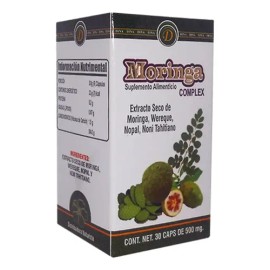 Moringa Complex Dina 60 Capletas Natural Suplemento Unidad                                                                                            