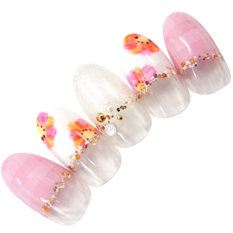 Narity! Gel Nail Stepless Gel 175 Coral Pink 0.2 oz