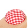 Quilters Clapper Pin Cushion Design Smoothing Wood Easy Operation Hardwood