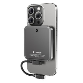 ZeeHoo Magnetic 2230 NVMe M.2 SSD Enclosure, 10Gbps USB C 3.2 to NVMe M.2 Adapter, Aluminum External SSD Case, Support M-Key B+M Key UASP