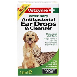 Vetzyme Antibacterial Pet Eardrops & Cleanser