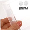 NOLITOY 2pcs Transparent Small Fish Tank for Desk Bookshelf Multi