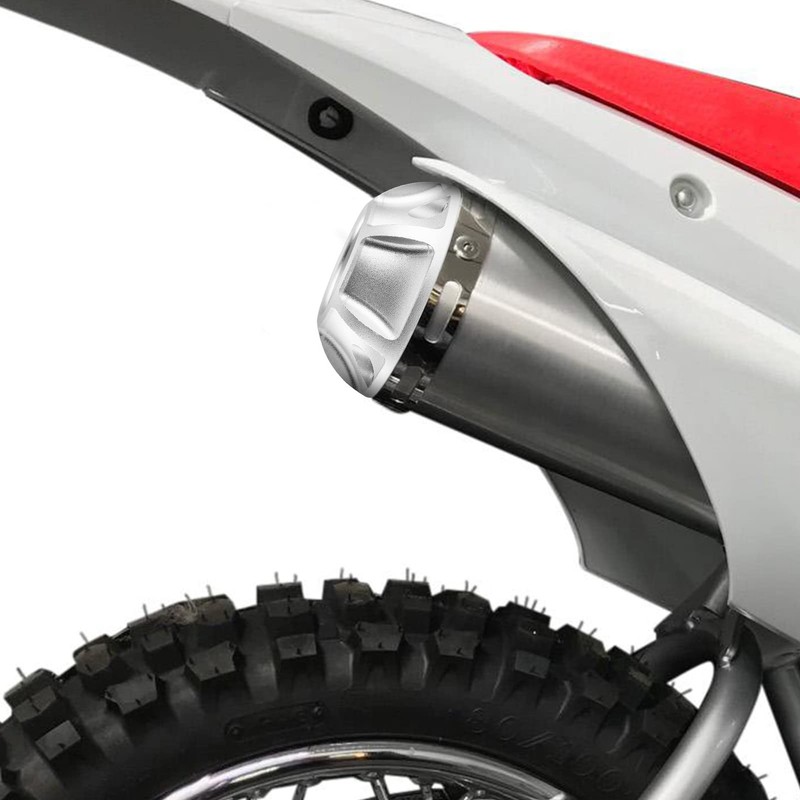 Wsays Compatible with Honda Exhaust Tip Billet Power with Screen