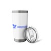 Nerdy DeepSeek AI Artificial Intelligence Computer Nerd Stainless Steel Insulated