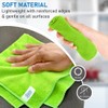 FABRIO Microfibre Cleaning Cloth - Green - 30cm x 30cm