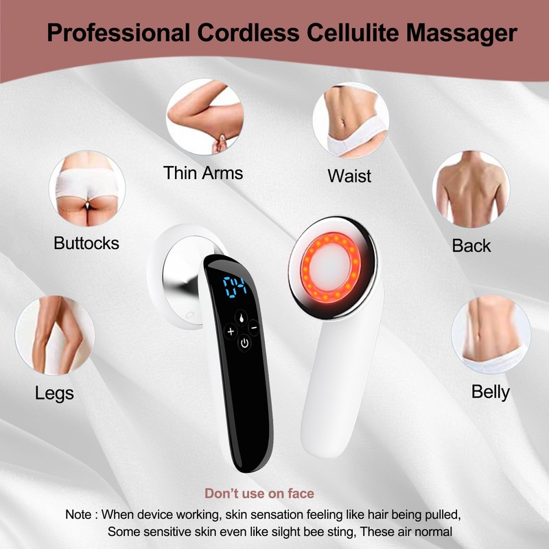 CXGRISE Body Shaping Machine, Cordless Handheld Massager Portable Multifunctional Machine
