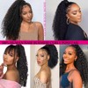 YMS Burmese Curly Ponytail Extensions Human Hair 14 Inch 16A
